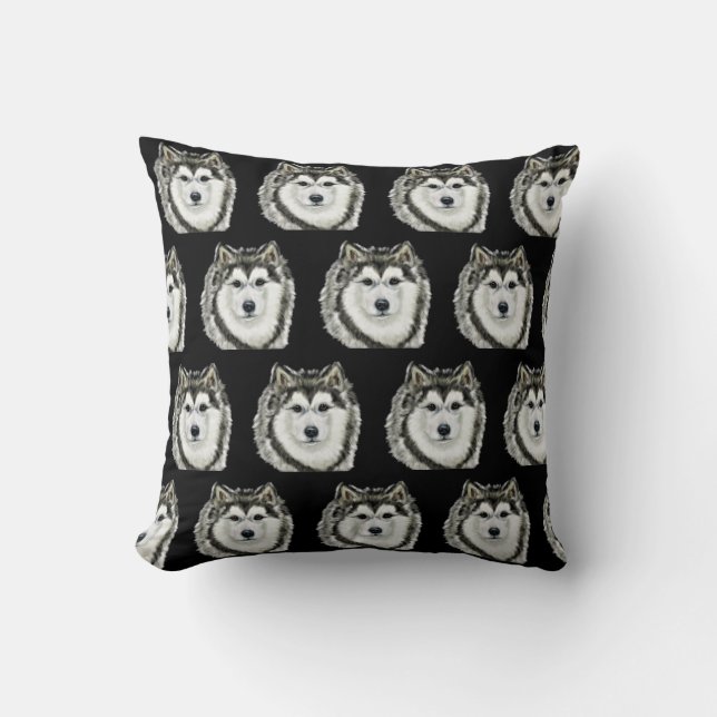 Alaskan Malamute    Cushion (Front)