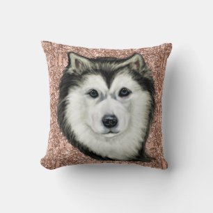 Alaskan Malamute Cushion