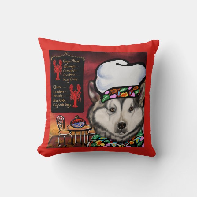 Alaskan Malamute              Cushion (Front)