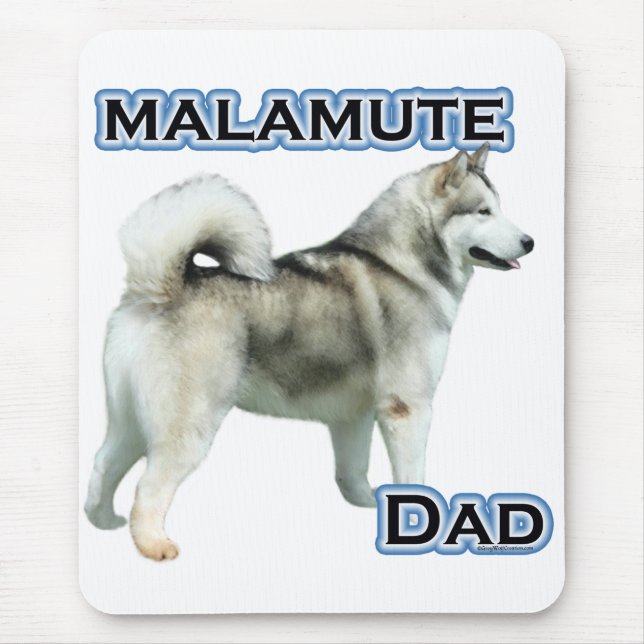 Alaskan Malamute Dad 4 Mouse Mat (Front)