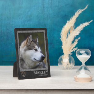 Alaskan Malamute Dog Breed Memorial Plaque
