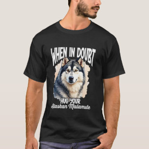 Alaskan Malamute Dog Lovers Malamute Mum Women Men T-Shirt