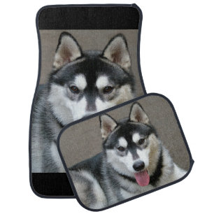 Alaskan Malamute Dog Photograph Car Mat