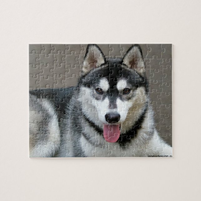Alaskan Malamute Dog Photograph Jigsaw Puzzle (Horizontal)