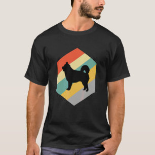 Alaskan Malamute Dog Vintage Design T-Shirt