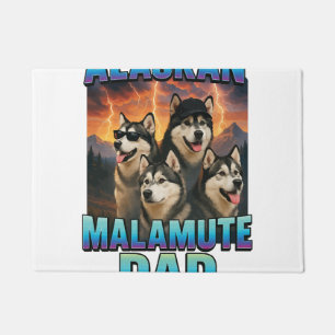 Alaskan Malamute Doormat