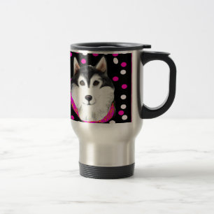 Alaskan Malamute Easter Travel Mug