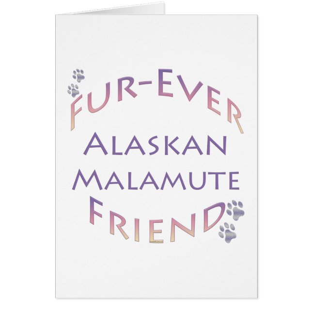 Alaskan Malamute Furever (Front)