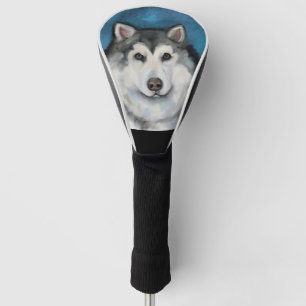 Alaskan Malamute Golf Head Cover
