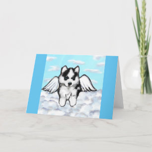 Alaskan Malamute Holiday Card