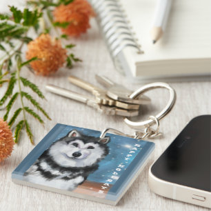 Alaskan Malamute               Key Ring