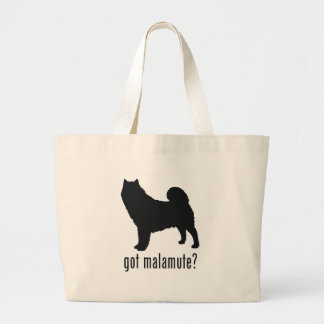 Alaskan Malamute Large Tote Bag