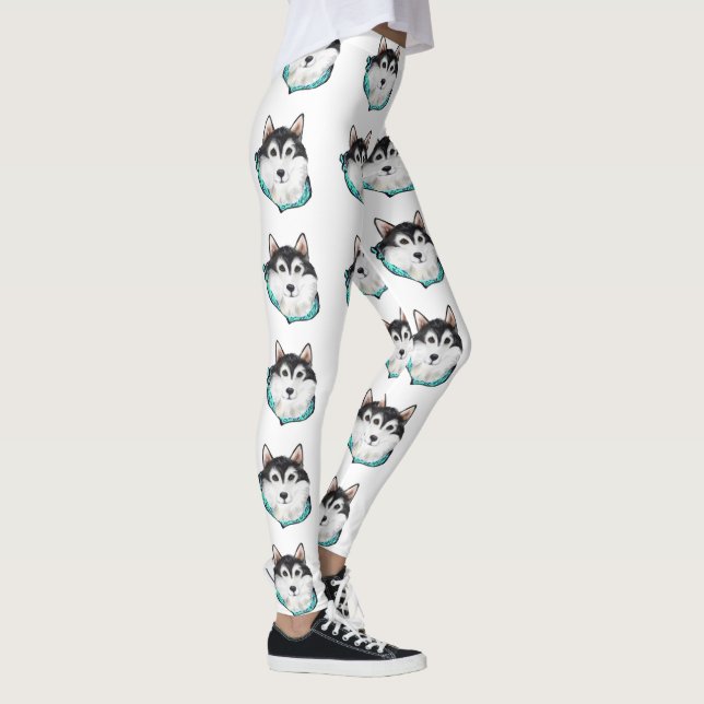 ALASKAN MALAMUTE LEGGINGS (Right)
