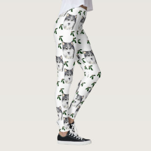 Alaskan Malamute Leggings
