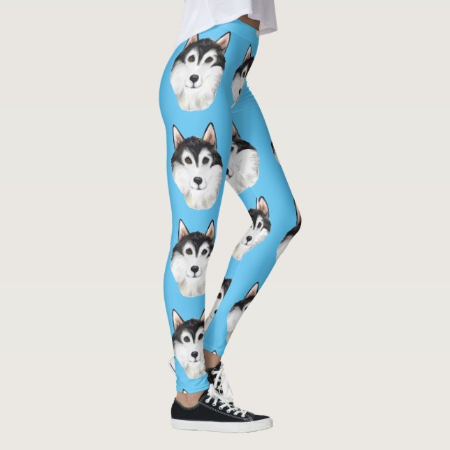 ALASKAN MALAMUTE LEGGINGS (Right)