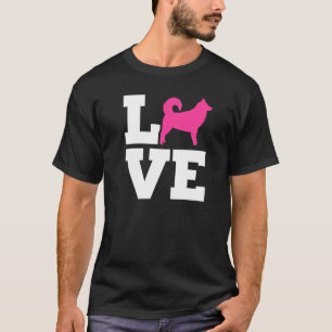 Alaskan Malamute Love T-Shirt