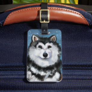 Alaskan Malamute    Luggage Tag
