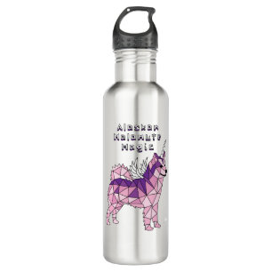 Alaskan Malamute Magic Unicorn Pegasus 710 Ml Water Bottle
