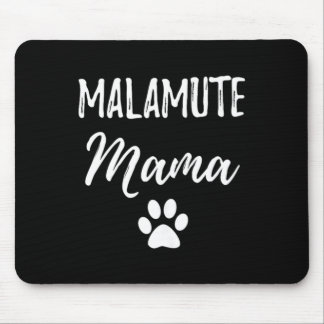 Alaskan Malamute Mama Shirt Funny Dog Mum Gift Mouse Mat