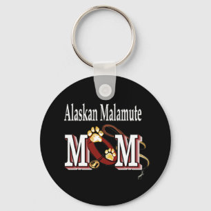 Alaskan Malamute MOM Key Ring