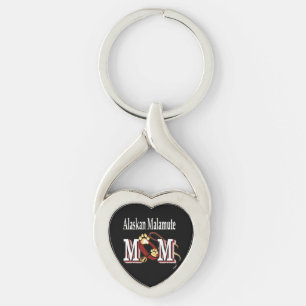 Alaskan Malamute MOM Key Ring