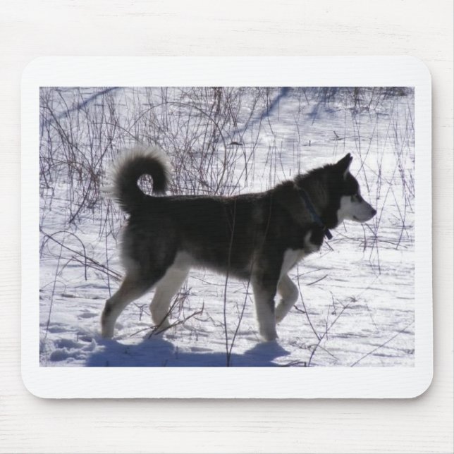 Alaskan Malamute Mouse Mat (Front)