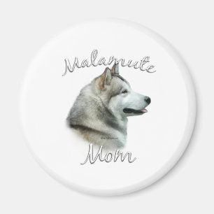 Alaskan Malamute Mum 2 Magnet