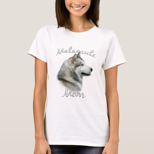Alaskan Malamute Mum 2 T-Shirt (Front)