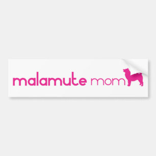 Alaskan Malamute Mum Bumper Sticker