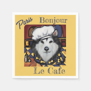 Alaskan Malamute      Napkin