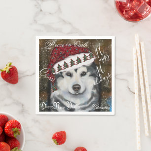 Alaskan Malamute                 Napkin