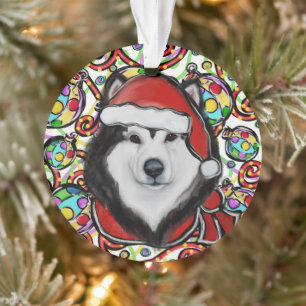 Alaskan Malamute Ornament