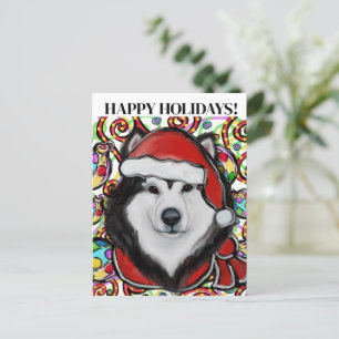 Alaskan Malamute Postcard