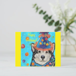 Alaskan Malamute           Postcard
