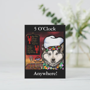 Alaskan Malamute               Postcard