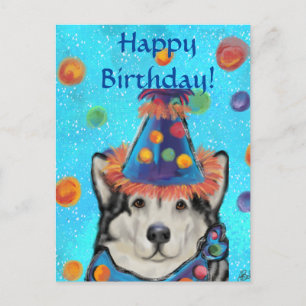 Alaskan Malamute        Postcard