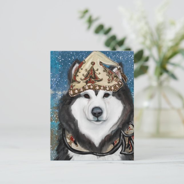 Alaskan Malamute                Postcard (Standing Front)