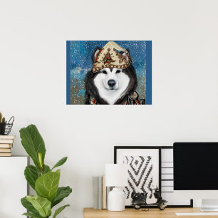Alaskan Malamute                 Poster