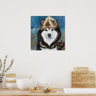 Alaskan Malamute Poster