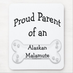 Alaskan Malamute Proud Parent Mouse Mat