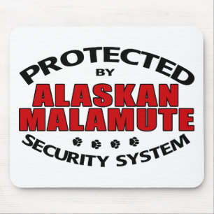 Alaskan Malamute Security Mouse Mat