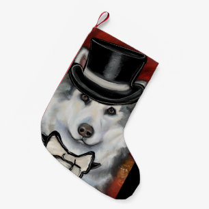 Alaskan Malamute Small Christmas Stocking