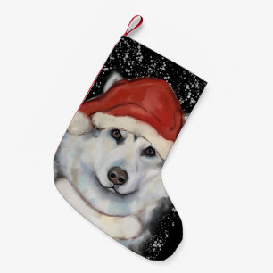 Alaskan Malamute            Small Christmas Stocking