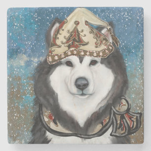 Alaskan Malamute                Stone Coaster