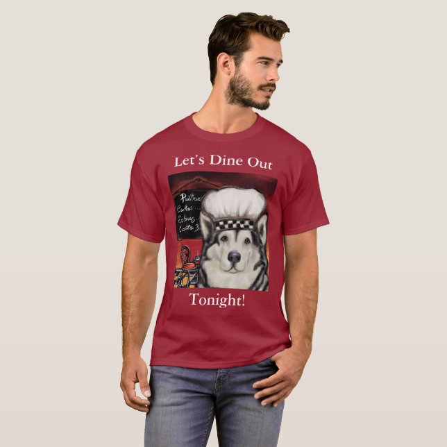 Alaskan Malamute           T-Shirt (Front Full)
