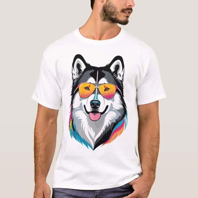 Alaskan Malamute T-Shirt (Front)