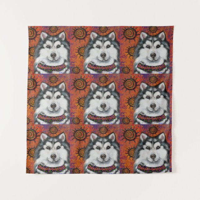 ALASKAN MALAMUTE     TAPESTRY (Front)