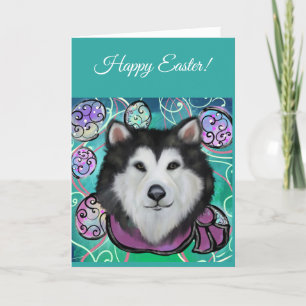 Alaskan Malamute        Thank You Card