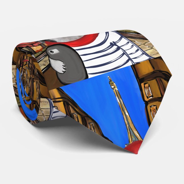 Alaskan Malamute Tie (Rolled)