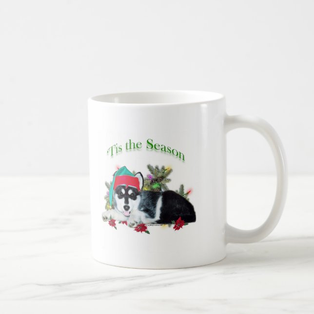 Alaskan Malamute ‘Tis Coffee Mug (Right)